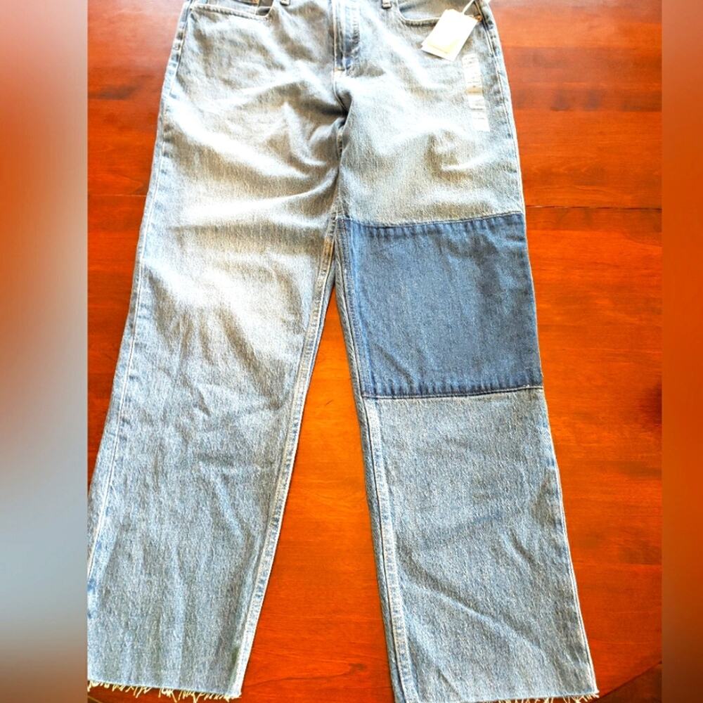 Free Assembly 14 raw hem patch one leg